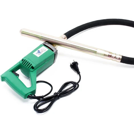 WILTEC Elektro Einhand Betonrüttler, 800W, Inkl. 150cm Rüttelflasche Mit Flexibler Welle 4 WILTEC Elektro Einhand Betonrüttler, 800W, Inkl. 150cm Rüttelflasche Mit Flexibler Welle – Bild 4
