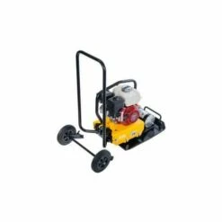 ELMAG Rüttelplatte Vorwärtslaufend PCB14-40, Mit Honda Motor GX160, 14 KN Inkl. Transporträder Und Kranhaken -Werkzeuge für Rohbau Geschaft 30600380 3