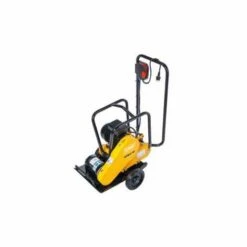 ELMAG Rüttelplatte Vorwärtslaufend PCB14-40, Mit Honda Motor GX160, 14 KN Inkl. Transporträder Und Kranhaken -Werkzeuge für Rohbau Geschaft 30600380 4