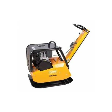 ELMAG Rüttelplatte Reversierbar RPD40-60 Mit Hatz-Diesel 1B30, 40 KN, Mit Schutzrahmen Aus Stahl 1 ELMAG Rüttelplatte Reversierbar RPD40-60 Mit Hatz-Diesel 1B30, 40 KN, Mit Schutzrahmen Aus Stahl