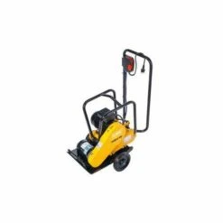 ELMAG Rüttelplatte Vorwärtslaufend PCE14-40 Mit 2,2 KW/230V Elektromotor, 14 KN Inkl. Transporträder Und Kranhaken -Werkzeuge für Rohbau Geschaft 32127801 3