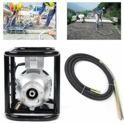 SENDERPICK Ø50mm 1500W Elektro Flaschenrüttler Mit 6 M Rüttelflasche Betonrüttler Betonrüttler Handrüttler -Werkzeuge für Rohbau Geschaft 42975696 5