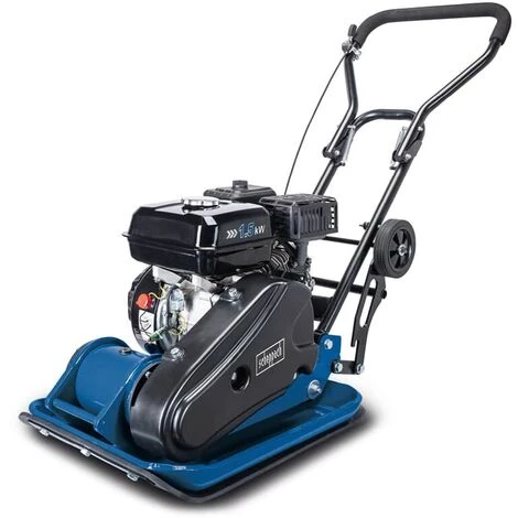 Scheppach Benzin Rüttelplatte HP1400S 2,0PS 13kN Fahrvorrichtung Gummimatte 2 Scheppach Benzin Rüttelplatte HP1400S 2,0PS 13kN Fahrvorrichtung Gummimatte – Bild 2