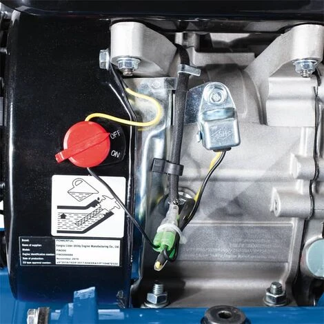 Scheppach Benzin Rüttelplatte HP1400S 2,0PS 13kN Fahrvorrichtung Gummimatte 5 Scheppach Benzin Rüttelplatte HP1400S 2,0PS 13kN Fahrvorrichtung Gummimatte – Bild 5