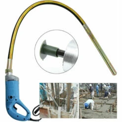 SENDERPICK 1300W Betonrüttler Rüttelflasche Flaschenrüttler Innen Handrüttler Betonverdichter Ø35mm 1,5m 35mm -Werkzeuge für Rohbau Geschaft 53417478 5