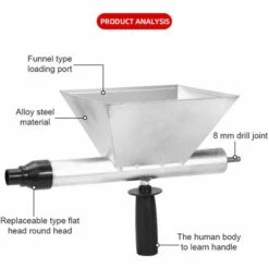ASUPERMALL Tragbare Elektrische Zementfüllmaschine Handtür-Fensterfugen-Haushaltszement-Fugenmaschine -Werkzeuge für Rohbau Geschaft 66180192 3